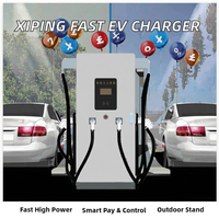 Nouvelle borne de recharge rapide pour véhicules électriques XIPING, 120-160 kW, CCS2, IP54, station de recharge au sol, OCPP1.6J, paiement par application RFID, 400 V