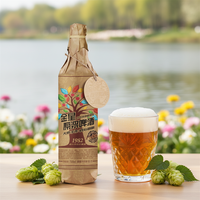Bière artisanale originale Kingstar, bouteilles de 750 ml, boissons alcoolisées, 3,3 % ABV, goût naturel, style champagne, vente chaude, bars, usage personnel