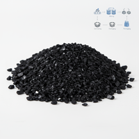 Charbon actif granulaire à base d'anthracite PJ8x30, haute pureté, pour le traitement de l'eau, additifs pétroliers, valeur Idoine 1000+, PH