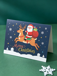 Customizable Bulk Christmas Greeting <b>Cards</b>, Festive Assorted <b>Cards</b> with Envelopes for Holiday Greetings & Business Use - Product Image 6