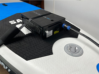 Propulseur directionnel électrique pour bateau de pêche, moteur 240W, 9KM/H, propulseur sous-marin pour paddle board et kayaks
