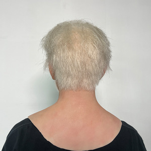 Masque réaliste en silicone <span class=keywords><strong>pour</strong></span> personnes âgées avec cheveux et barbe, accessoires de film, masque d'<span class=keywords><strong>Halloween</strong></span>, masque de haute qualité, travesti, <span class=keywords><strong>maquillage</strong></span> de bal - Product Image 4