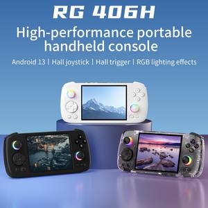 Consola de Juegos ANBERNIC RG406H, Reproductor de Juegos Portátil con Pantalla Táctil IPS de 4 Pulgadas, <span class=keywords><strong>Android</strong></span> 13, Joysticks, Controles de Juego - Product Image 1