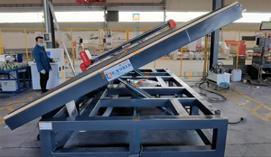 Máquina de Corte de Vidrio Automática CNC Eworld con Función de Giro, Construcción de Acero, Potencia de 12KW, 220V/380V - Product Image 3