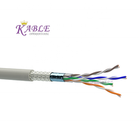 Cable LAN Cat5e SF/UTP 4 pares 24AWG Solid BC 305M para comunicación