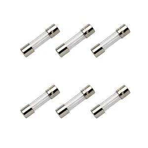 1.5A 250v 5 x20mm Automotive Electronic Clear Glass Tube Slow Blow Fuse