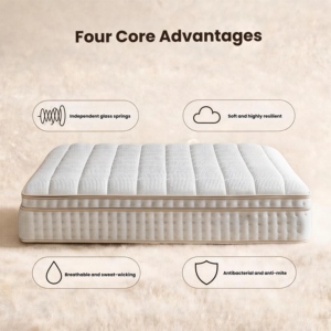 Premium <b>Memory</b> <b>Foam</b> Mattress Twin Full Queen King Size Medium Firm Ergonomic Knitted Cover Bedroom Hotel - Product Image 4