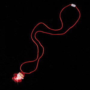 Collana leggera <span class=keywords><strong>natale</strong></span> a forma di <span class=keywords><strong>natale</strong></span> collana lampeggiante per bambini <span class=keywords><strong>Babbo</strong></span> <span class=keywords><strong>Natale</strong></span> - Product Image 4