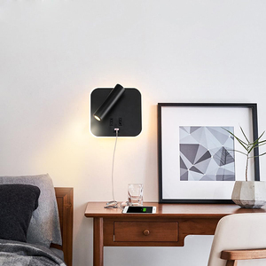 Usine En Gros Led <span class=keywords><strong>Night</strong></span> Wash Lumière Lit Liseuse Mur Monté Chargeur Sans Fil Appliques Murales Intérieur Applique Murale - Product Image 5