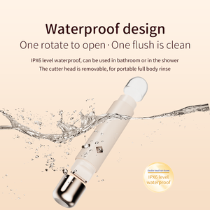 Mini Depiladora Indolora Recargable, Afeitadora Eléctrica de Doble Cabezal, Depilación Doméstica, Resistente al Agua IPX6 - Product Image 5