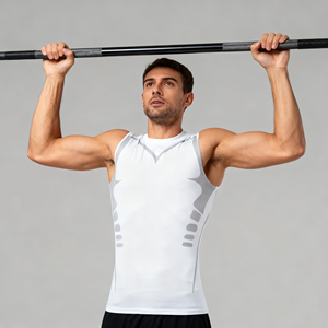 Camisetas Deportivas para Hombre al por Mayor, Nuevas y Elegantes, Transpirables, Ajustadas, de Secado Rápido, Camisetas sin Mangas para Actividades Diarias - Product Image 2