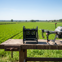 Support de refroidissement de batterie T40 T50 avec ventilateurs pour drone agricole DJI Agras