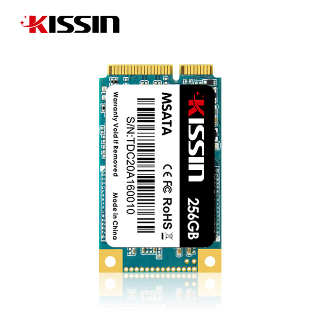 KISSIN Internal MSATA 128GB 256GB 512GB 1TB SSD Solid State Drive MSATA SSD Hard Drive for Industrial Computers
