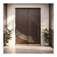 Luxe extérieur en aluminium Ip interphone téléphone sécurité serrure ouvre maison vidéo sonnette porte intelligente