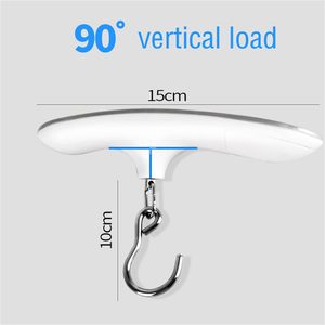 Digital Hanging Luggage Scale Portable Handheld Baggage Scale for Travel <b>Suitcase</b> 50kg/110lb - Product Image 2
