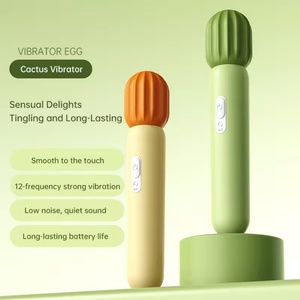 Silicone <b>Personal</b> Body <b>Massager</b> 12 Vibration Frequencies Dildo Female Vibrators Cactus Design AV Wand <b>Massager</b> - Product Image 3