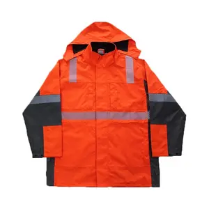 Jaqueta de segurança com logotipo personalizado, jaqueta de segurança à prova de intempéries, jaqueta de segurança com alto visibilidade