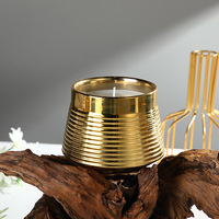 Bougie en cire de soja d'aromathérapie simple européenne pour la maison, petite décoration de table fraîche et créative pour les bars romantiques de Thanksgiving Diwali