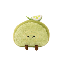 Peluche Mignonne en Forme de Gâteau, Cupcake, Fruit – Coussin Doux et Moelleux, Peluches Dessert Kawaii pour Décoration Maison, Cadeau pour Enfants