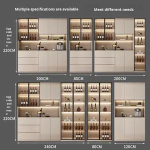 Mueble Bar y Vinoteca Moderno Santopova con Iluminación LED - Product Image 3