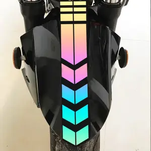 Custom Ontwerp Vinyl Gestanste Waterdichte Uv-Weerstand Voertuig Overdracht Amine Motorfietsen Stickers Raam Stickers 3d Auto Sticker