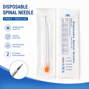 <span class=keywords><strong>Aiguille</strong></span> de <span class=keywords><strong>ponction</strong></span> <span class=keywords><strong>lombaire</strong></span> médicale de type Quincke / pointe crayon avec introduiseur OEM - Product Image 2