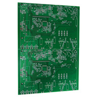 Commande en gros de circuits imprimés vierges, double couche, base en cuivre avec masque de soudure vert, encre carbone pour des performances stables