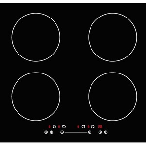 Oem Four Burner Embedded Induction <b>Cooktop</b> 59cm 6500W Black Glass For Kitchen Use - Product Image 4