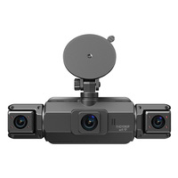 Caméra embarquée HD transfrontalière à quatre enregistrements, écran IPS, vision nocturne infrarouge, surveillance de stationnement 24h/24, enregistreur vidéo pour téléphone portable