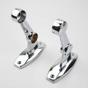 Toallero de Acero Inoxidable de Doble Capa con Acabado Cepillado, Accesorios de Cabezal de Brida de 19, 22 y 25 mm para Barra y Soporte de Toallas de Baño - Product Image 3