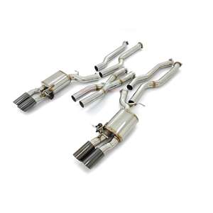 DOS para <span class=keywords><strong>BMW</strong></span> <span class=keywords><strong>M5</strong></span> E60/E61 2004-2010 S85 5,0 V8 con válvulas de silenciador accesorios de coche sistema de tuberías - Product Image 5