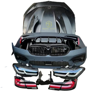 El kit de carrocería mejorado para parachoques es compatible con los modelos <span class=keywords><strong>BMW</strong></span> Serie 5 F10, F18, G30 de 2011 a 2017 y el parachoques M5 modificado. - Product Image 1
