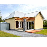 Plans d'étage personnalisés pour maison sud-africaine à 2 chambres avec design intérieur et plans architecturaux