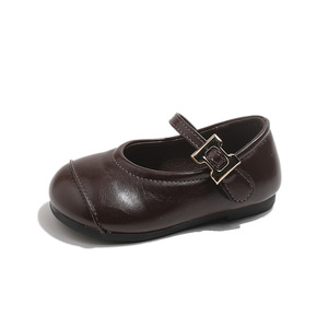 <span class=keywords><strong>Scarpe</strong></span> da ragazza in pelle nera, stile coreano, suola morbida, <span class=keywords><strong>scarpe</strong></span> da principessa retrò - Product Image 5