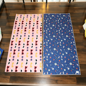 Serviette de plage personnalisée en gros avec logo pour piscine, voyage et usage estival, séchage rapide, cadeau sportif OEM, serviette de plage en microfibre - Product Image 3