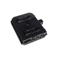 8-Core Cassette Fiber Optic Splitter Distribution Box ABS Material 3-in-8-out Ports FTTH Outdoor Pole/Aerial/Wall Mounted IP68
