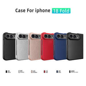 มินิมอลลิสต์ พีซี+ทีพียู ลิชชี่-เกรนเคสโทรศัพท์แบบพับได้ป้องกันรอยขีดข่วนและกันกระแทกสำหรับไอโฟน 18 โฟลด์ - Product Image 3