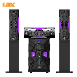 3.1 Nhà Theatre Hệ Thống Với Cho Bluetooth Hoạt Động 100W Hi-Fi Đa Phương Tiện Loa USB Điều Khiển Từ Xa Cho Karaoke Và Máy Tính Sử Dụng - Product Image 5