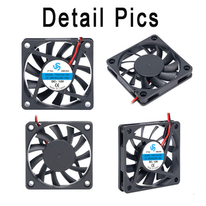 ODM 6010 Tiếng Ồn Thấp DC Không Chổi Than Fan 5V 12V Làm Mát Bóng Động Cơ 60X60X10 Nhựa Cho Y Tế Cơ Khí Các Ngành Công Nghiệp OEM Phù Hợp - Product Image 5