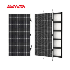 ألواح شمسية مرنة من سلسلة Sunman Dragonfly طراز SMH520J-12X12UW بقدرة 520 واط بتقنية PERC/BIPV/نصف خلية للأسطح ذات التحمل المنخفض - Product Image 2