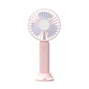 Portable <b>Mini</b> Fan With Usb Rechargeable Foldable Design For Outdoor Use Blue Pink White Color Options Q9 Model - Product Image 4