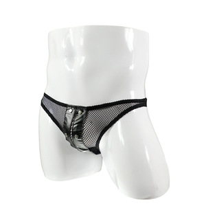 Sfilata di biancheria intima da <span class=keywords><strong>uomo</strong></span> biancheria intima Sexy perizoma in <span class=keywords><strong>pelle</strong></span> con stringhe da <span class=keywords><strong>uomo</strong></span> - Product Image 3