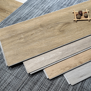 Revêtement de sol en vinyle écologique auto-adhésif SPC, grain de bois naturel chêne, noyer, érable, moderne, pour chambre à coucher, cuisine, salon, imperméable - Product Image 1