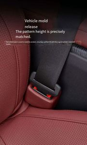 <b>Universal</b> Rear Seat Car Interior Modification Accessories: Safety Belt <b>Socket</b> Protector Base with Crash & Scratch Protection - Product Image 5