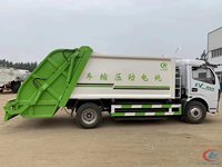 Camion Compacteur de Déchets 4x2 Direct Usine 8m³ – Camion de Collecte des Déchets Compacté pour l'Assainissement