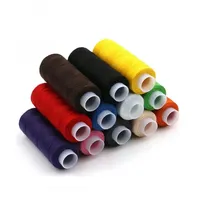 Fil à coudre en polyester 6 couleurs pour broderie à la main point de croix couture accessoires d'outils de couture