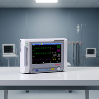 Moniteur d'échographie vétérinaire portable à écran tactile de 7 pouces avec batterie intégrée, classe II, surveillance multiparamétrique des signes vitaux