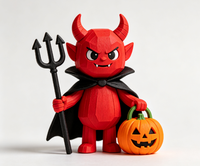 Résine ABS à faible déformation pour impression 3D SLA, modèle de château d'Halloween, grande décoration de scène de bureau