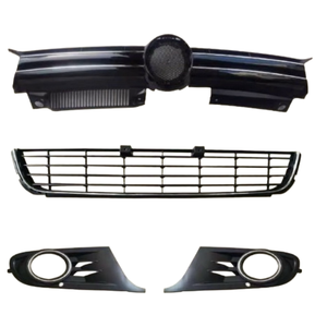 Phụ kiện xe hơi cao cấp <span class=keywords><strong>golf</strong></span> 6 phía trước Bumper lưới tản nhiệt phía trước mặt Bar lưới thấp hơn lưới tản nhiệt sương mù Khung ánh sáng làm lệch hướng điều kiện mới - Product Image 1