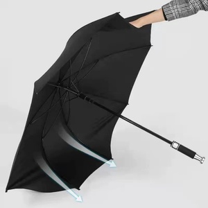 Wholesale 27-inch Custom Printed Straight Style <b>Windproof</b> Auto Open Golf <b>Umbrella</b> with UV Protection for Corporate Promotions - Product Image 5